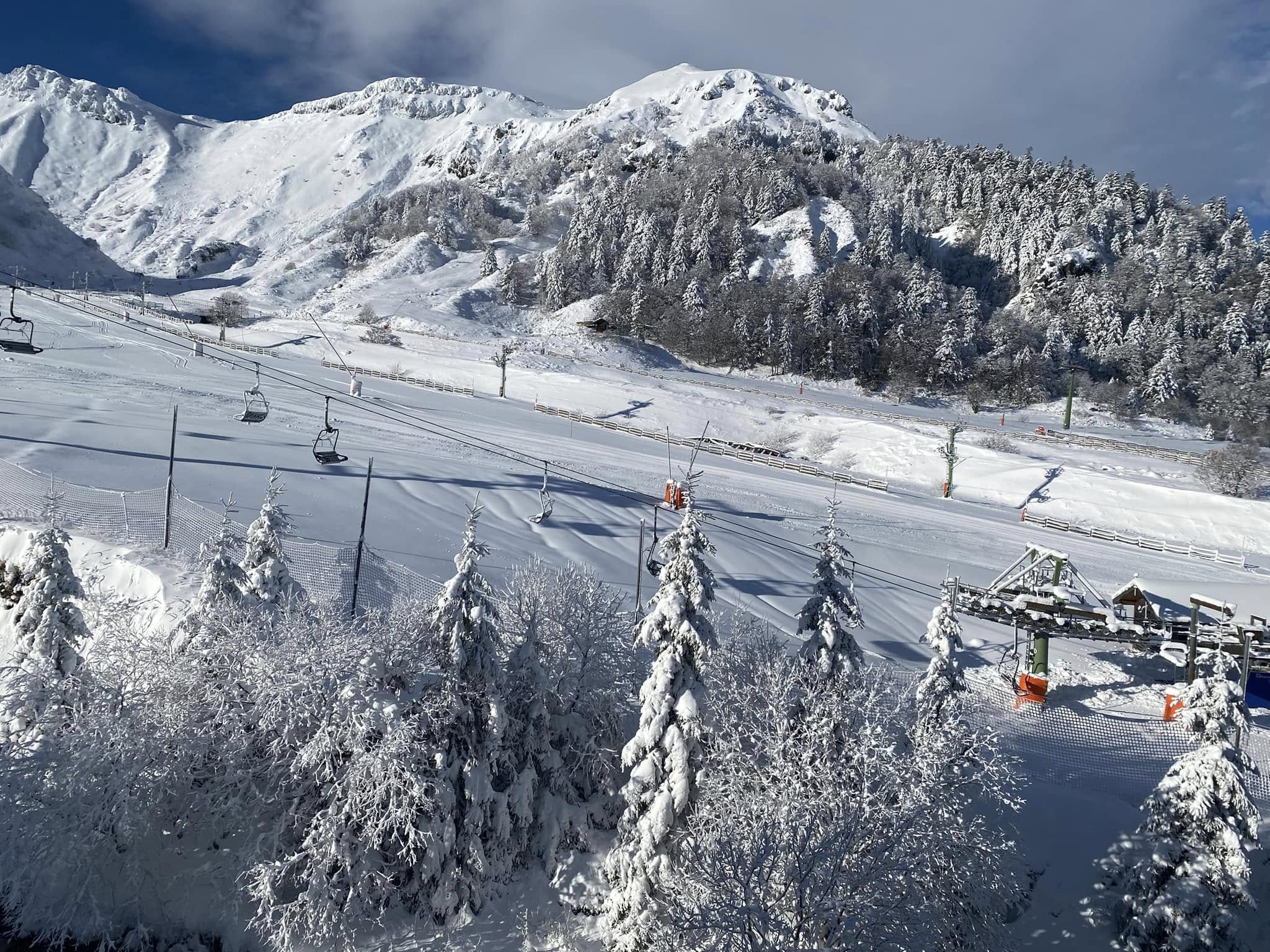 Le ptit Cham au pied ded la montagne